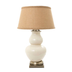 Matisse Ceramic Table Lamp Base Cream