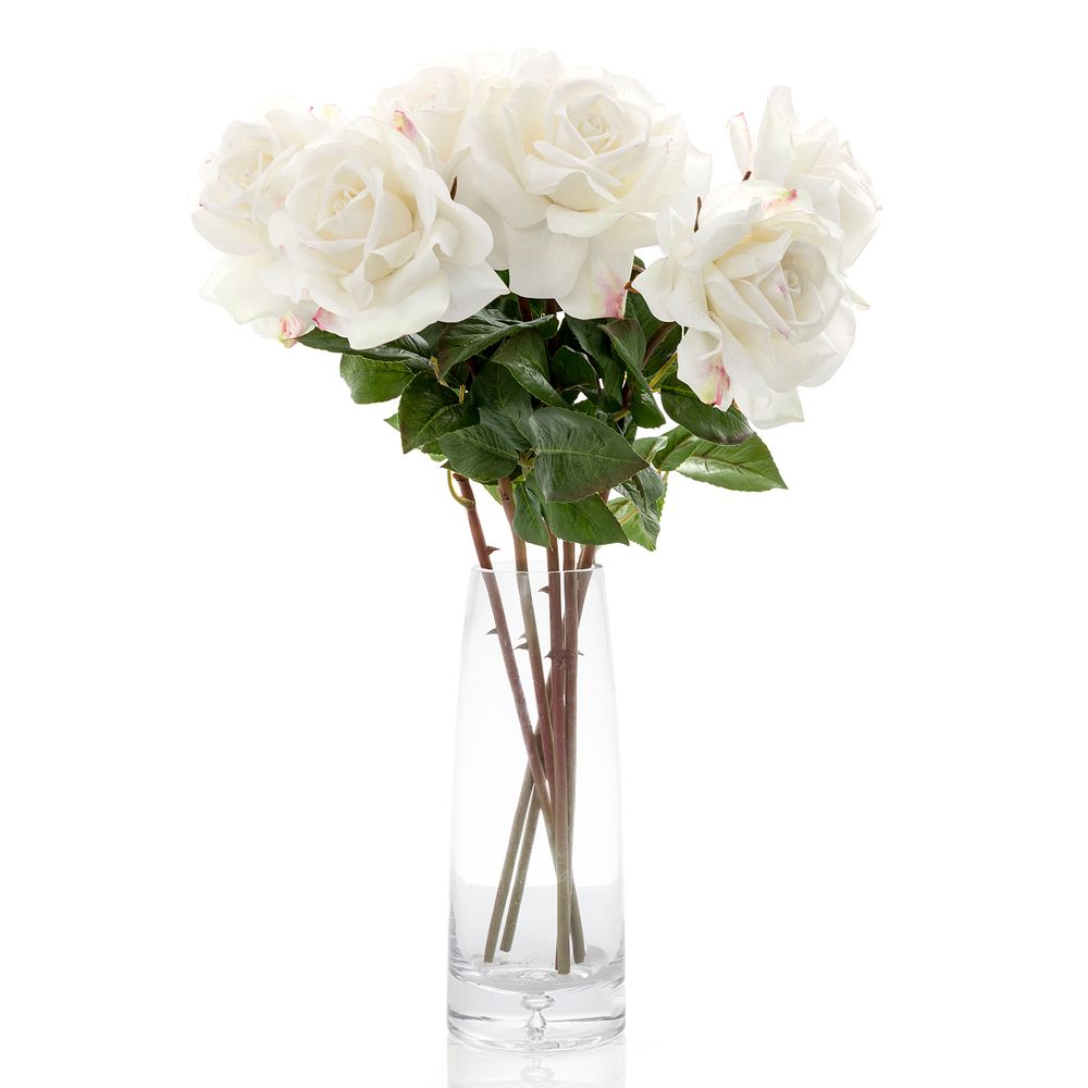 Rose True Touch 50Cm White