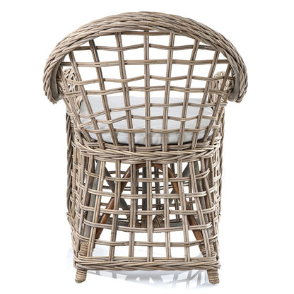 Mauritius Wicker Arm Chair With Cushion