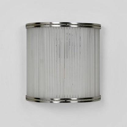 Inanda Half Round Wall Light Nickel