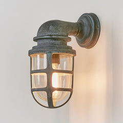 Porto Outdoor Wall Light Grey