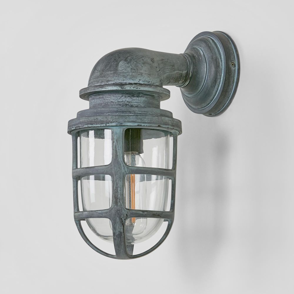 Porto Outdoor Wall Light Grey