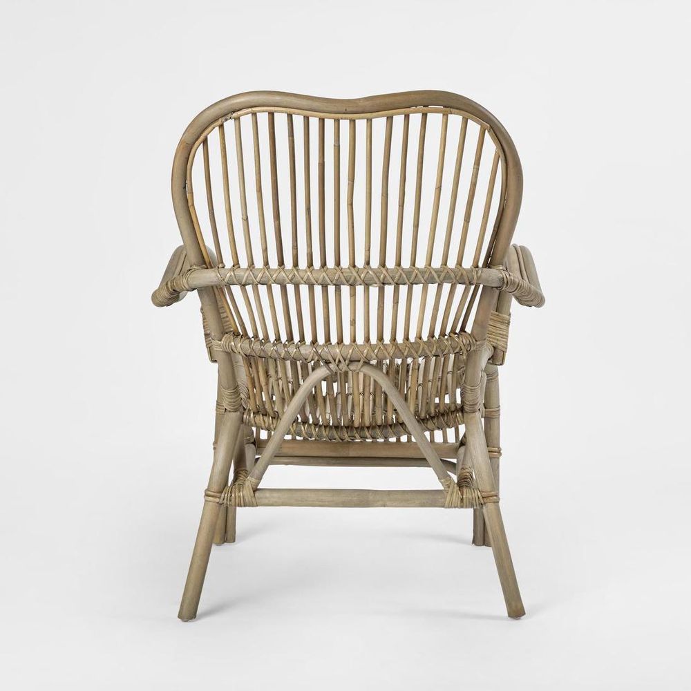 Seville Rattan Armchair Kubu Grey -Outdoor Undercover