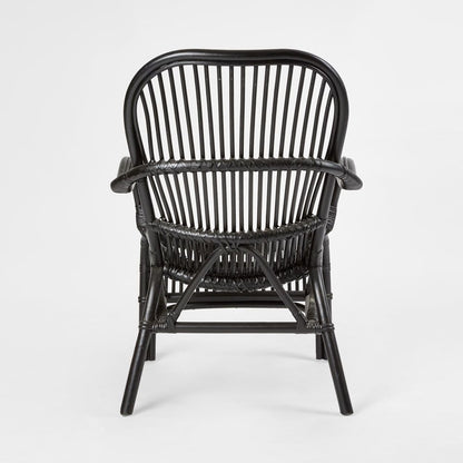 Seville Rattan Armchair Black -Outdoor Undercover