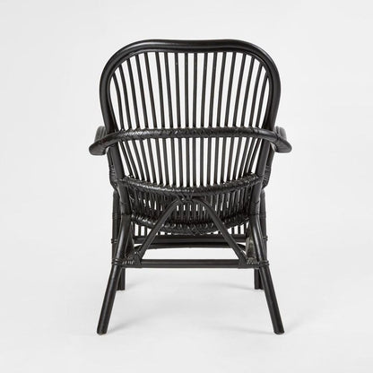 Seville Rattan Armchair Black -Outdoor Undercover