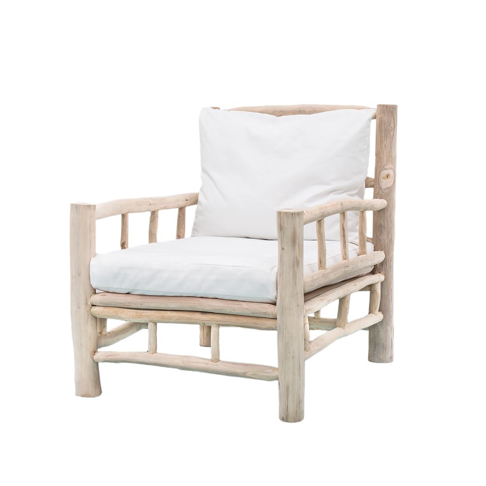 Bermuda Armchair With Cushion - Outdoor Under-Cover