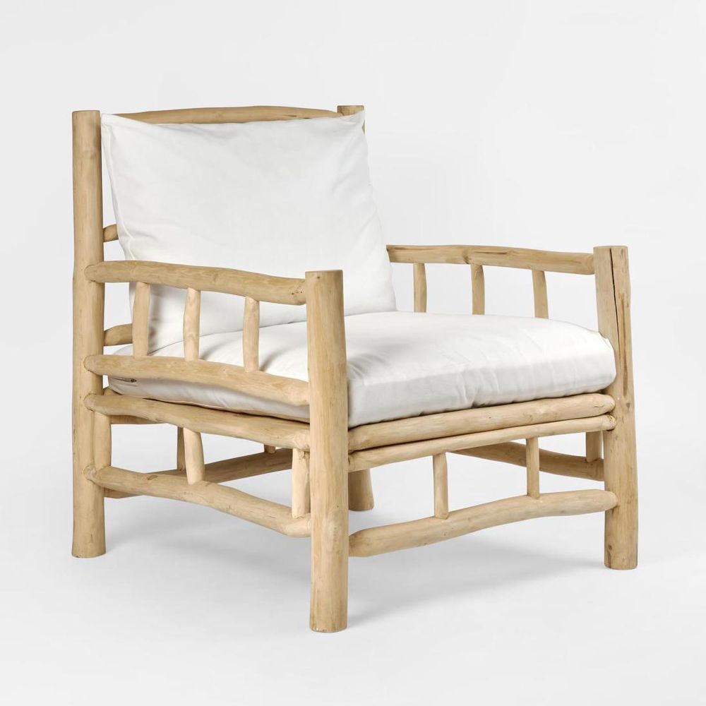 Bermuda Armchair With Cushion - Outdoor Under-Cover