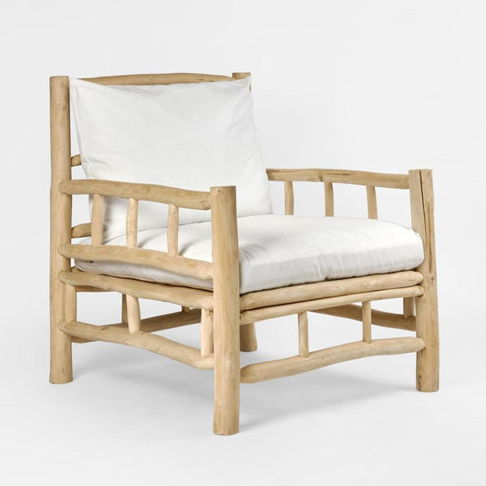 Bermuda Armchair With Cushion - Outdoor Under-Cover