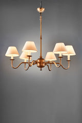 Prescot Chandelier Antique Brass