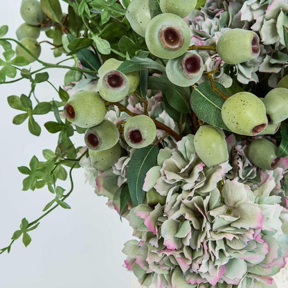 Eucalyptus Gumnut Spray 67Cm Green
