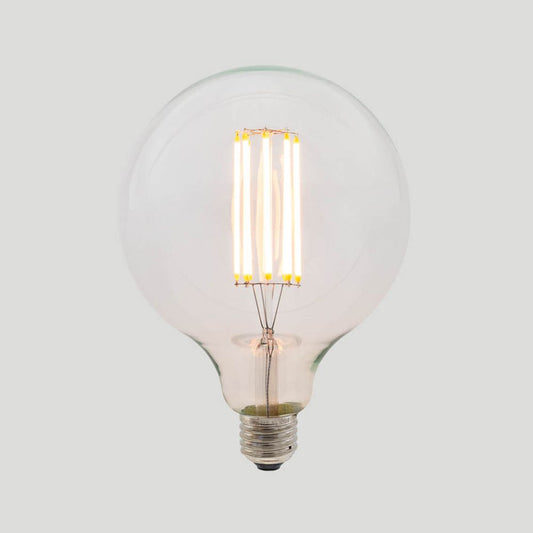 G125 Long Led Filament - Clear Glass - 8W E27 2200K