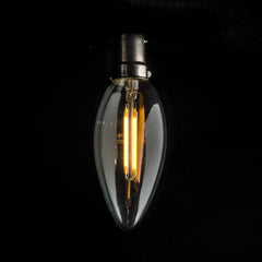 C35 Candle Led Filament - Clear Glass - 3W B15 2200K