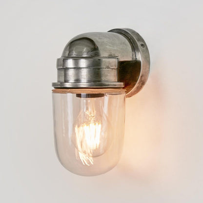 Nautical Outdoor Wall Light Silver