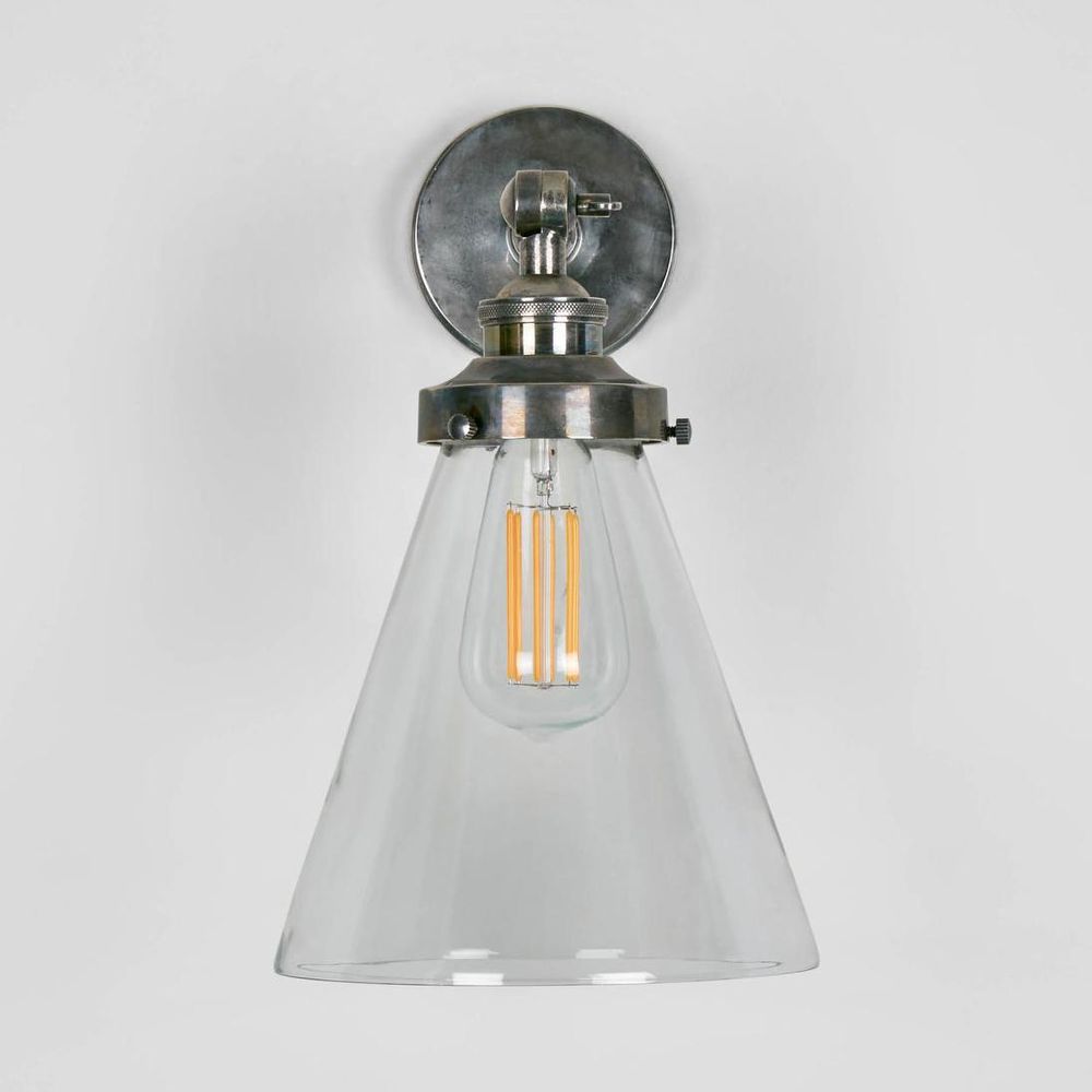Francis Wall Light Antique Silver