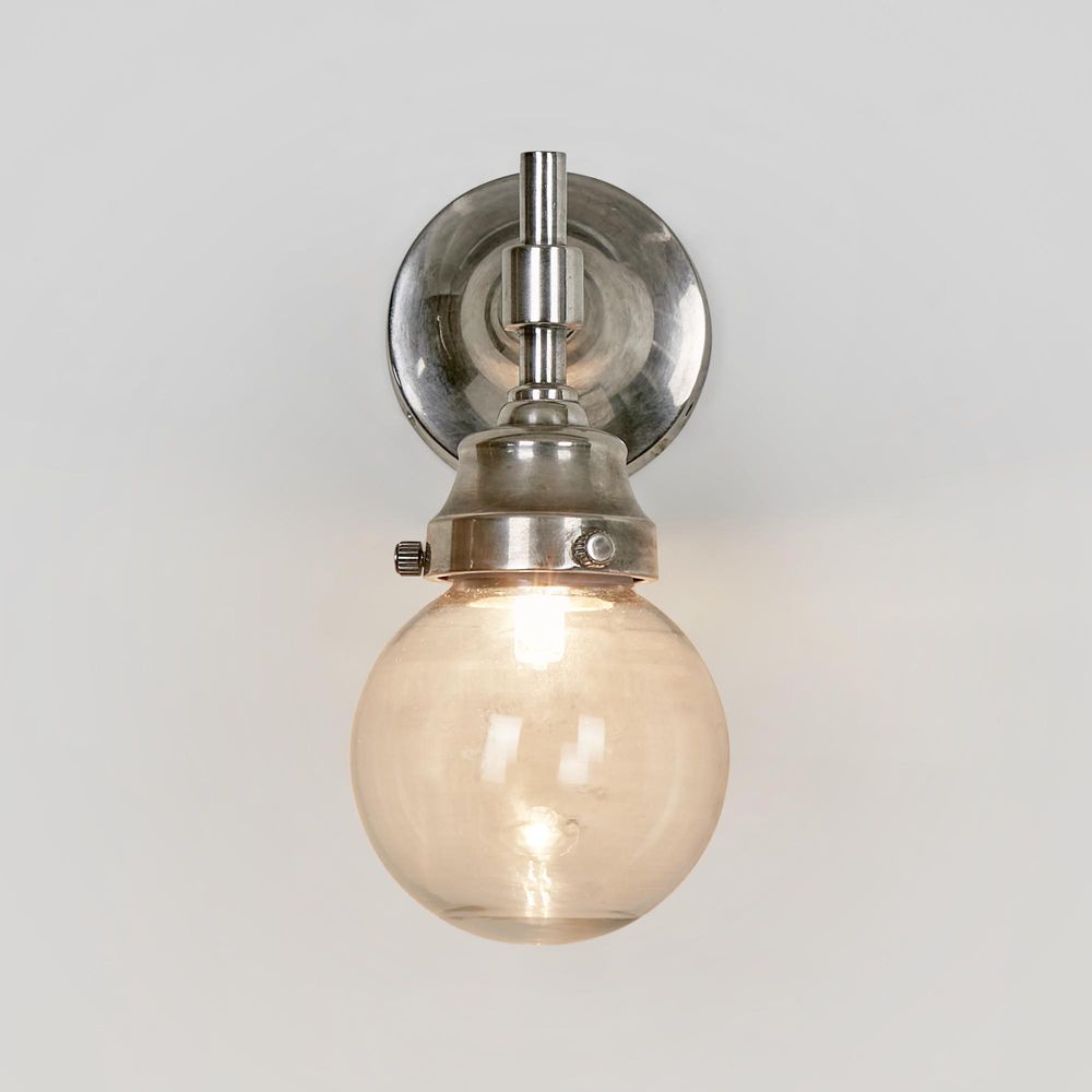 Iceberg Outdoor Wall Light Antique Silver