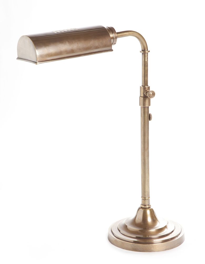 Brooklyn Desk Lamp Antique Brass