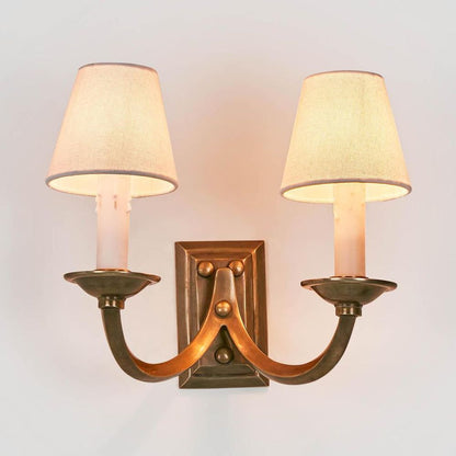 Elysee Wall Light Base Antique Brass
