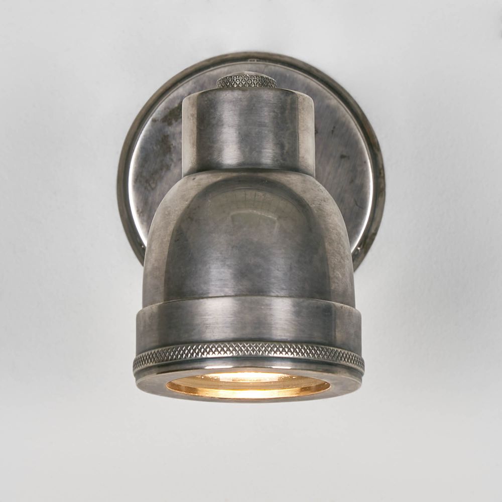 Pasco Outdoor Wall Light Antique Silver