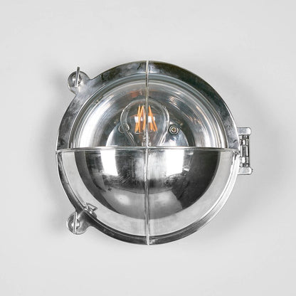 Vienna Outdoor Wall Light Antique Silver