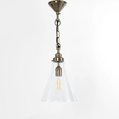 Gadsden Ceiling Pendant Small Brass