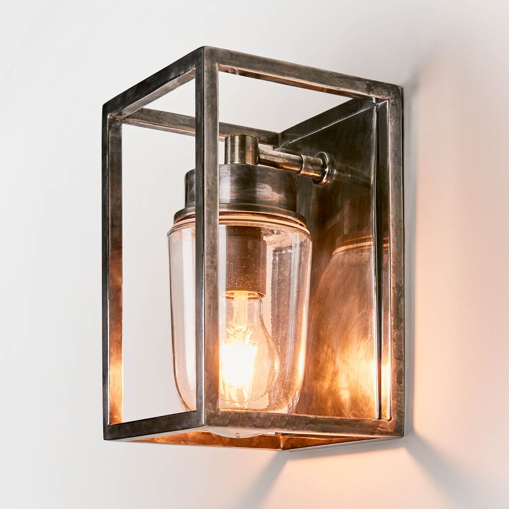 Wellington Outdoor Wall Light Silver