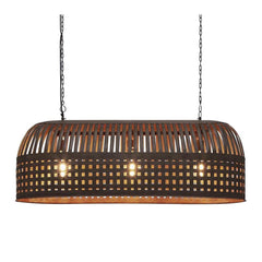 Esch Ceiling Pendant Long Rust