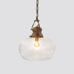 Paddington Ceiling Pendant Small Antique Brass