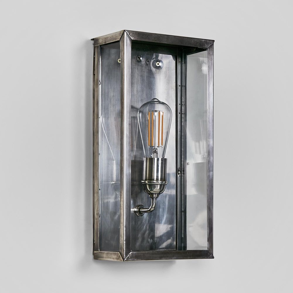 Goodman Outdoor Light Wall Light Antique Silver