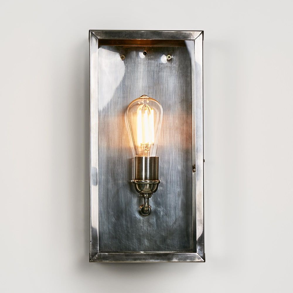 Goodman Outdoor Light Wall Light Antique Silver