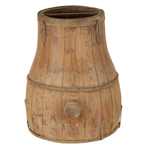 Abbot Antique Wooden Rice Containers