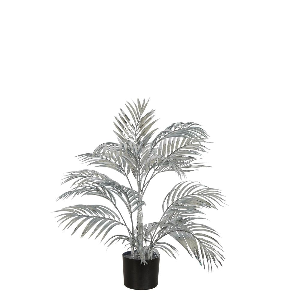 Areca Palm 335 Leaves Metallic Silver