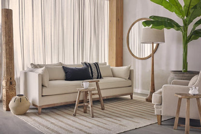 Lancia Floor Lamp Base Large Light Natural- Base Only
