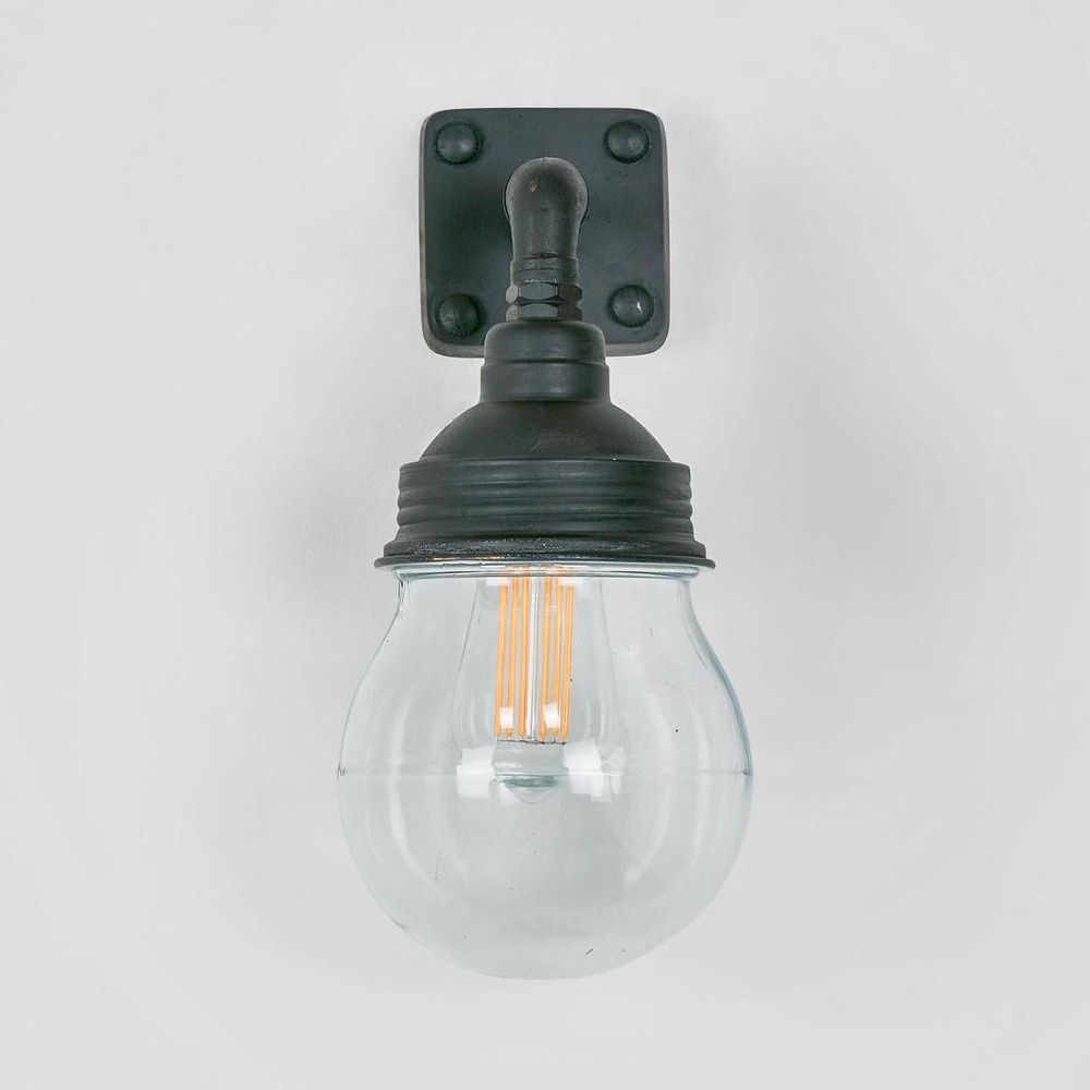 Dover Outdoor Wall Light Black