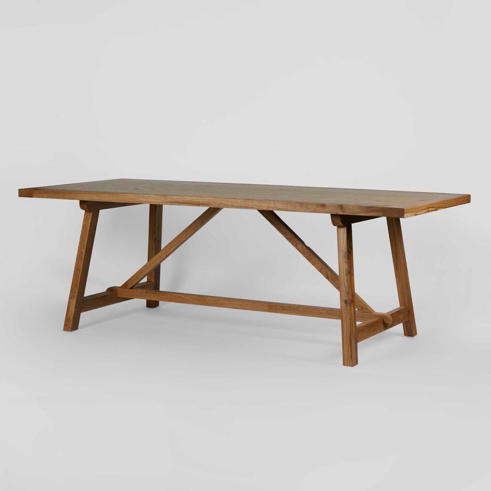 Varro Oak Dining Table 220Cm