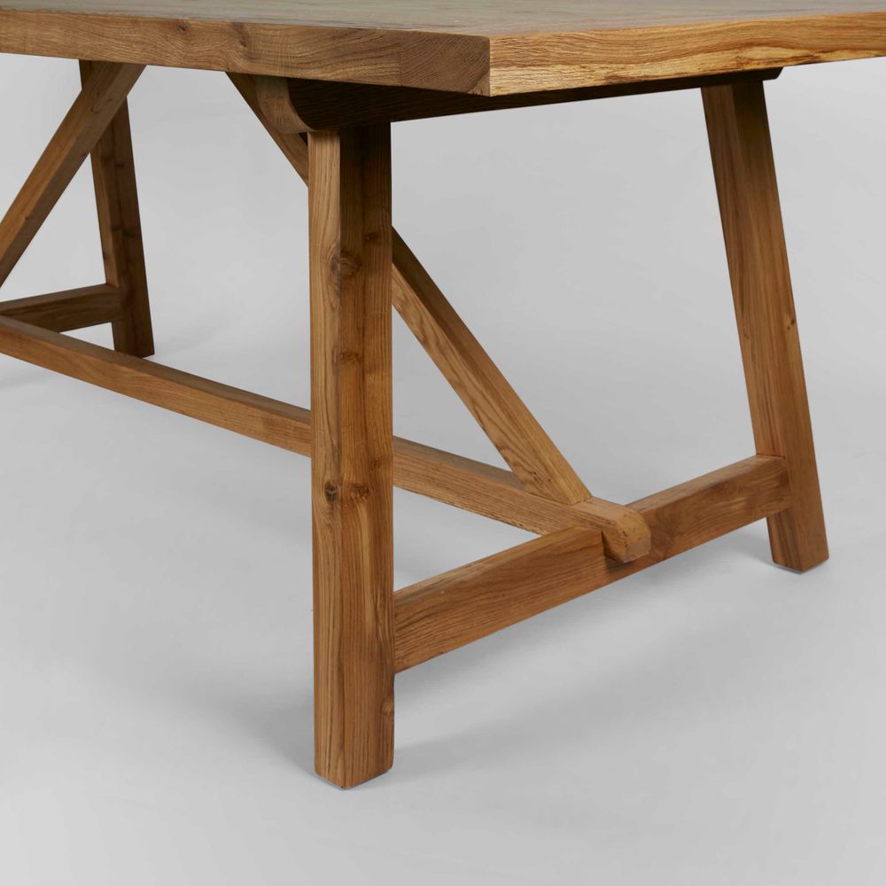 Varro Oak Dining Table 220Cm