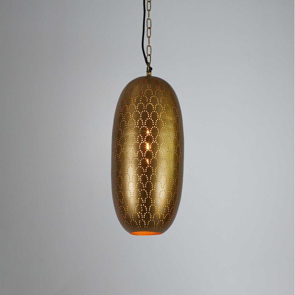 Anaconda Ceiling Pendant Light Brass
