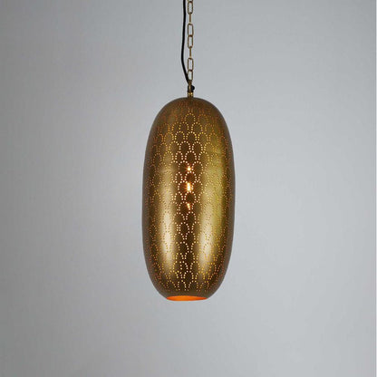 Anaconda Ceiling Pendant Light Brass