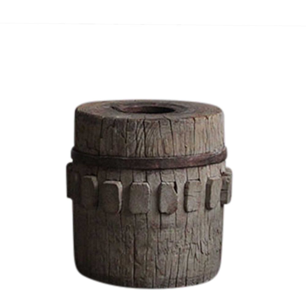 Shanxi 120 Year Antique Wooden Wheel