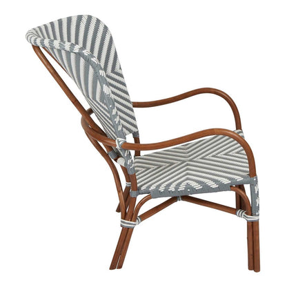 Normandy Rattan Armchair Grey