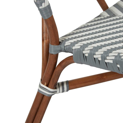 Normandy Rattan Armchair Grey