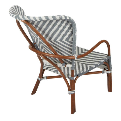 Normandy Rattan Armchair Grey