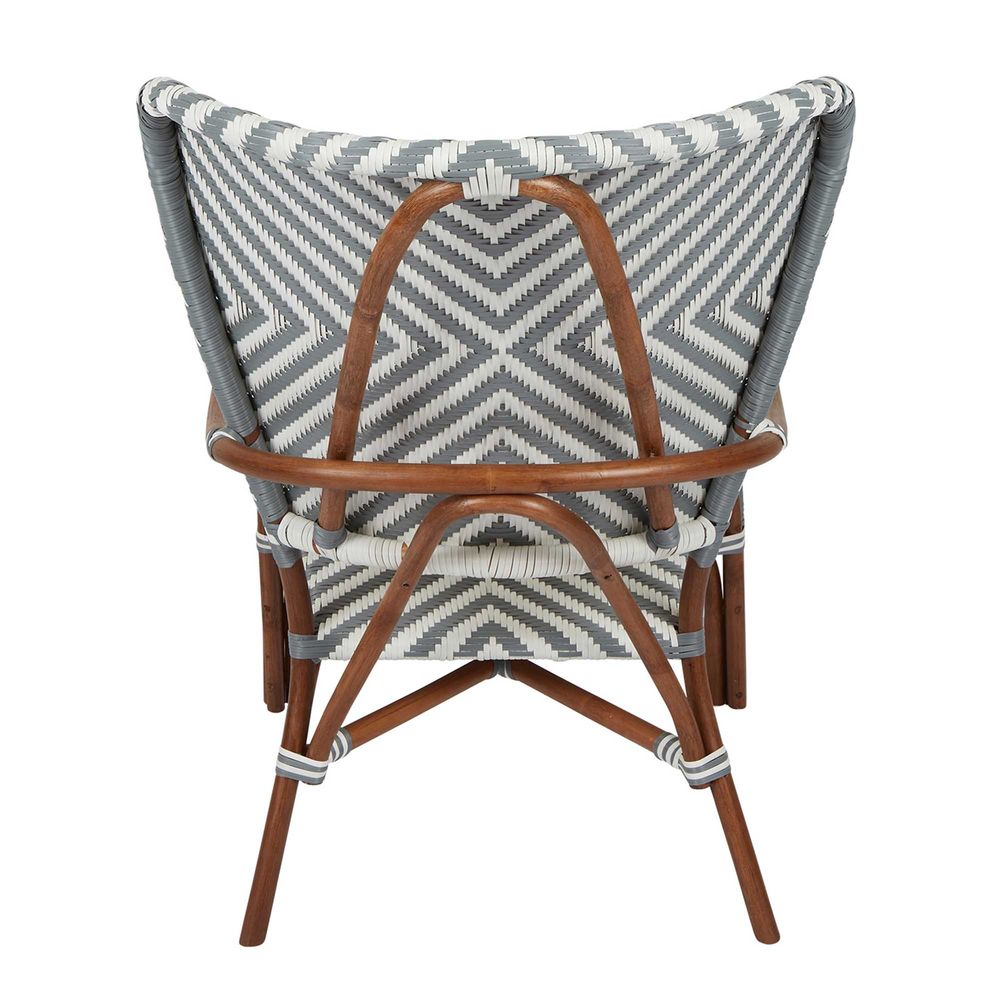 Normandy Rattan Armchair Grey