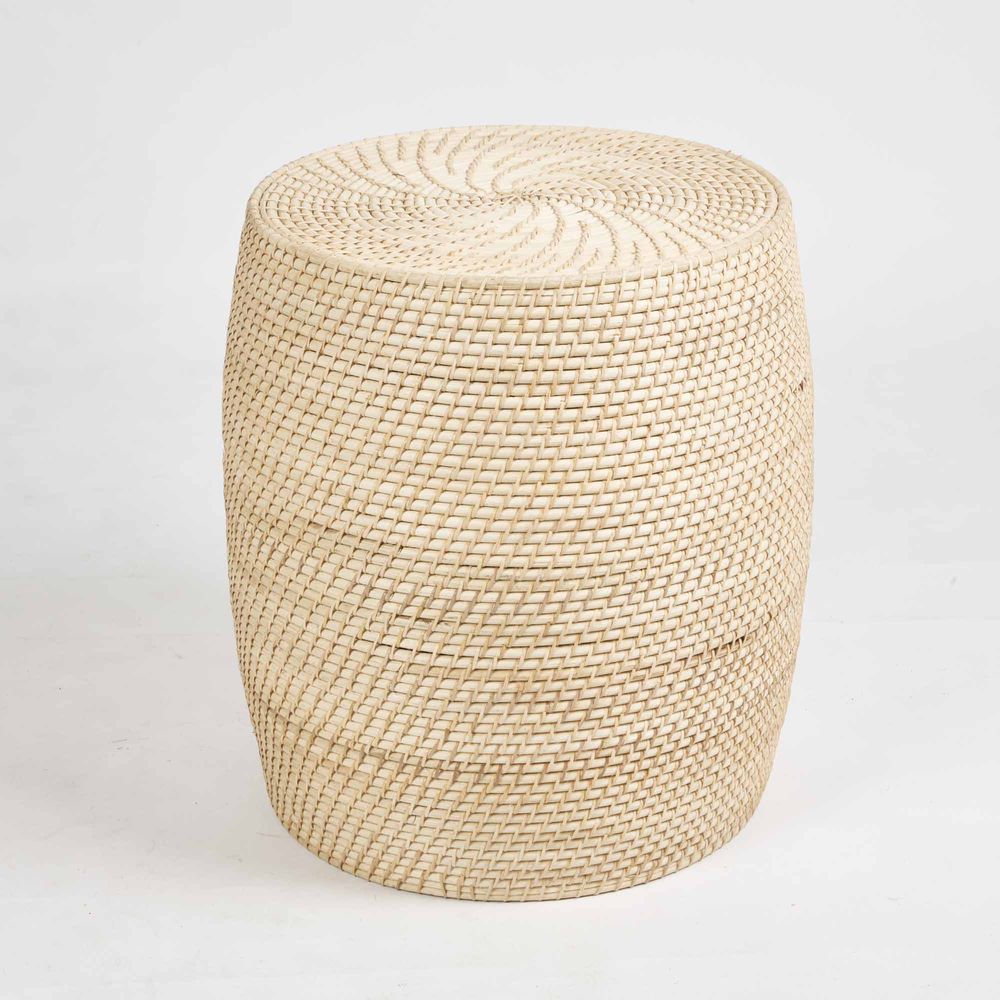 Nova Rattan Drum Sidetable Natural