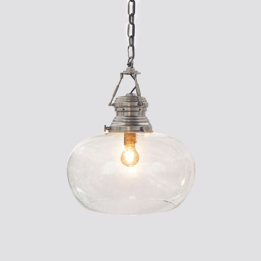 Paddington Ceiling Pendant Small Antique Silver