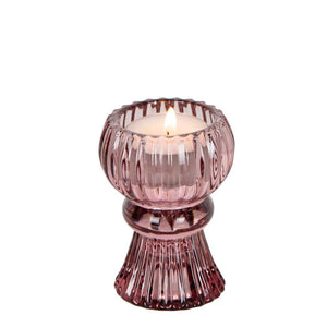 Salene Tealight & Candle Holder Pink