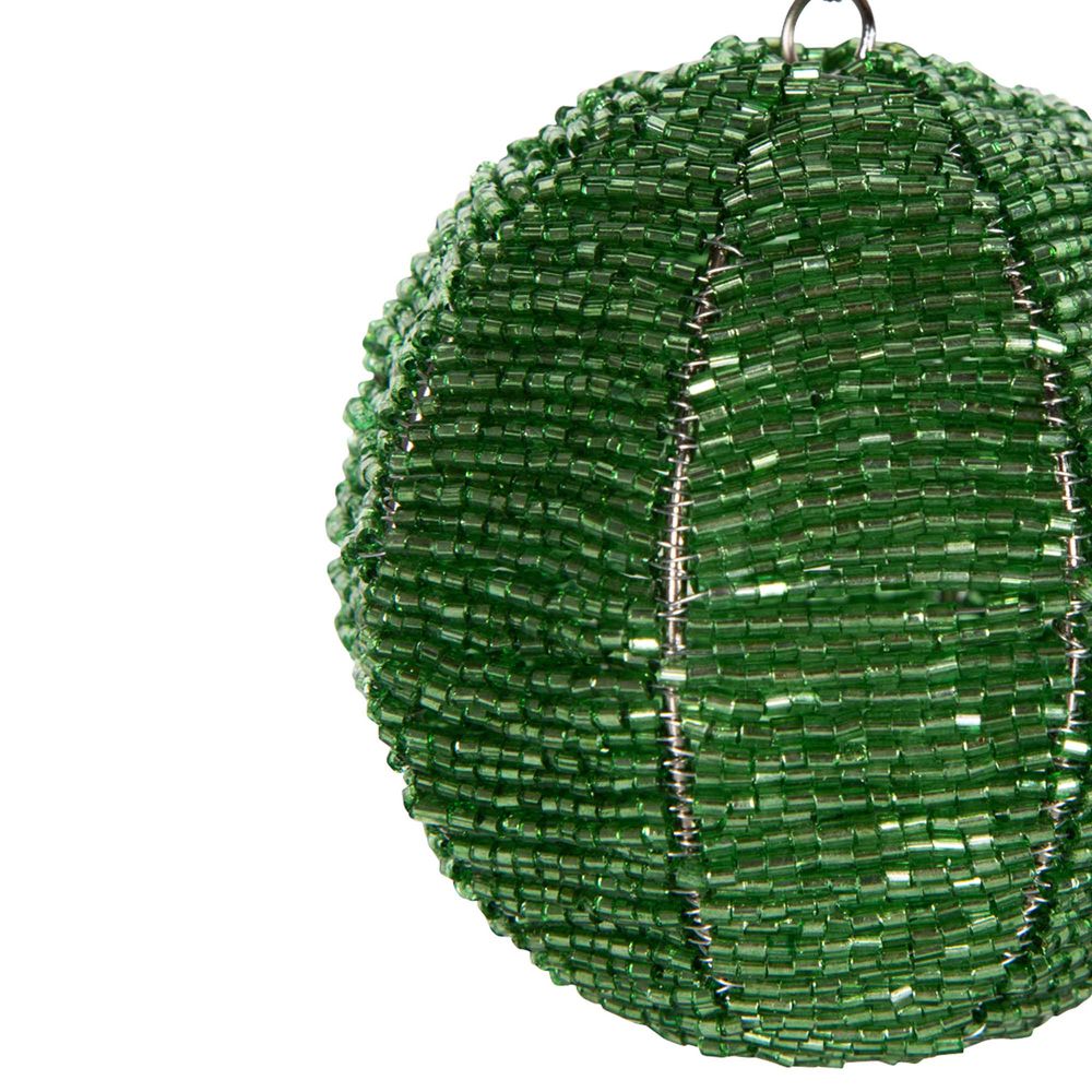 Bisoir Beaded Bauble Green