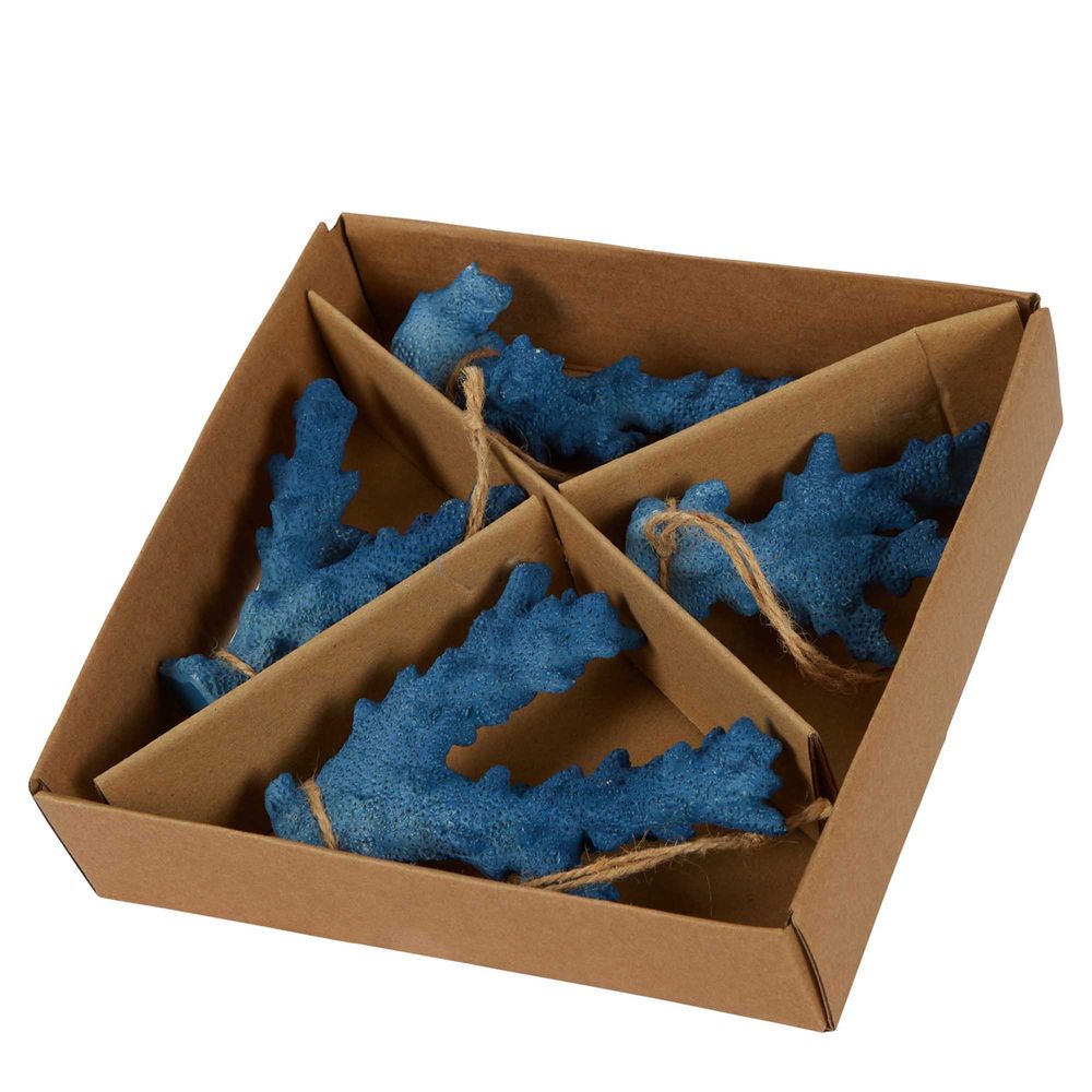 Cordane Hanging Coral Stem - Box Of 4 Blue