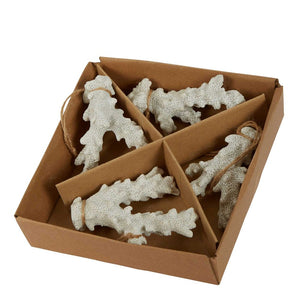 Cordane Hanging Coral Stem - Box Of 4 White