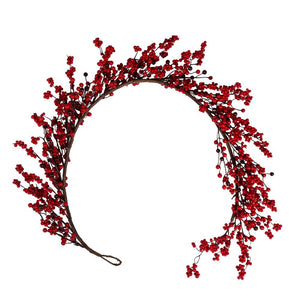 Multi Berry Garland Red