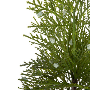 Potted Pine Tree In Tin Small